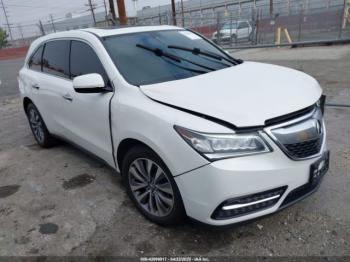  Salvage Acura MDX