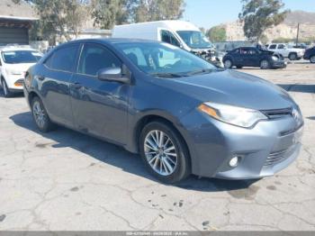  Salvage Toyota Corolla
