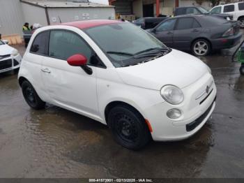  Salvage FIAT 500