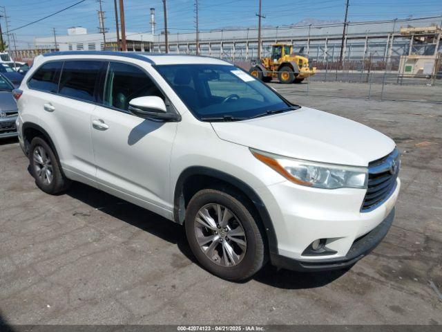  Salvage Toyota Highlander