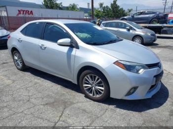  Salvage Toyota Corolla