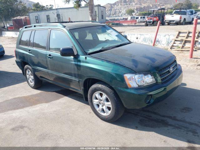  Salvage Toyota Highlander