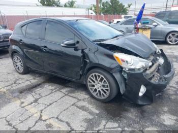  Salvage Toyota Prius c