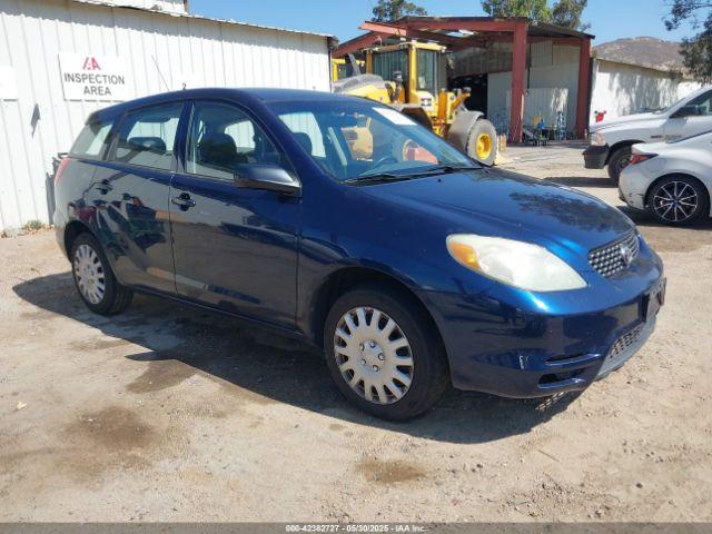  Salvage Toyota Matrix