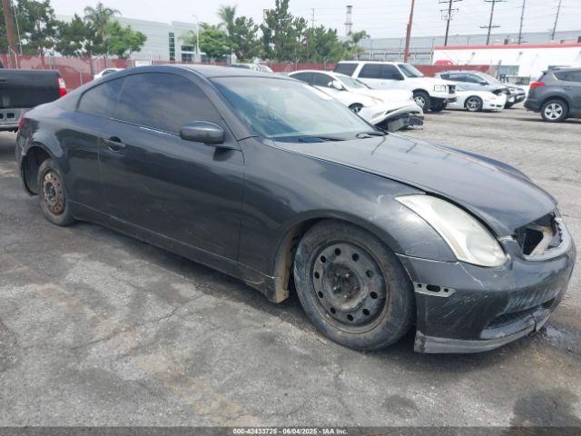  Salvage INFINITI G35