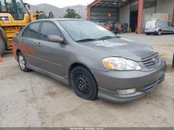 Salvage Toyota Corolla