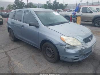  Salvage Toyota Matrix