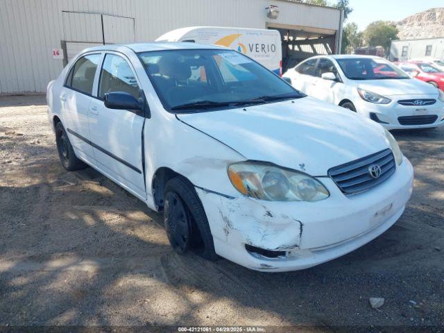  Salvage Toyota Corolla