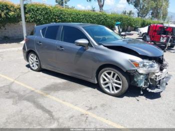  Salvage Lexus Ct