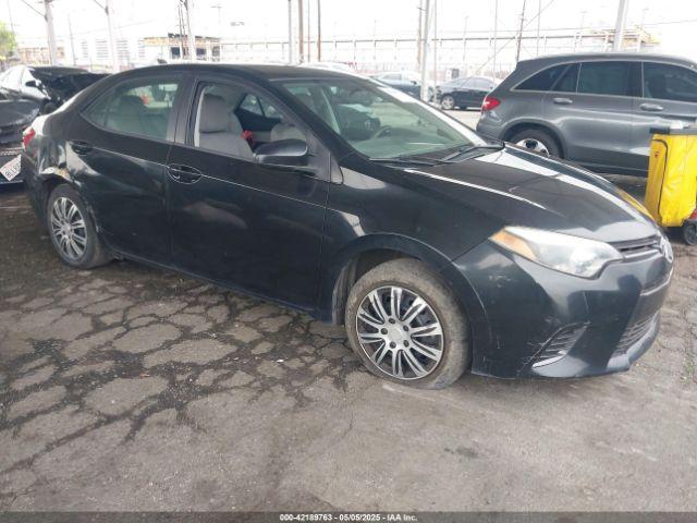  Salvage Toyota Corolla
