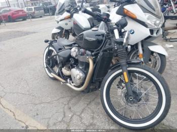  Salvage Triumph Motorcycle Bonneville