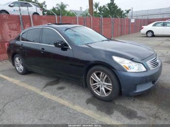  Salvage INFINITI G37