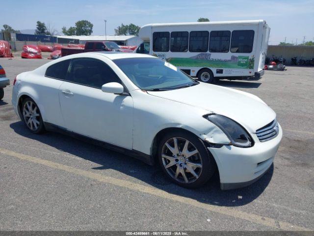  Salvage INFINITI G35