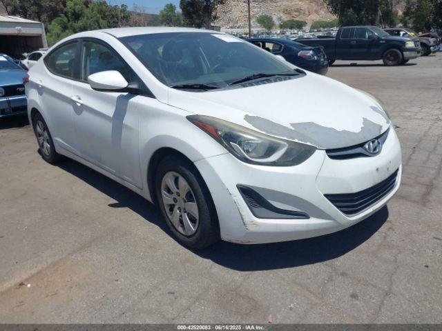  Salvage Hyundai ELANTRA