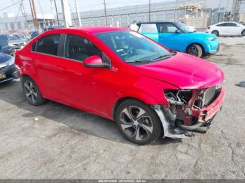  Salvage Chevrolet Sonic