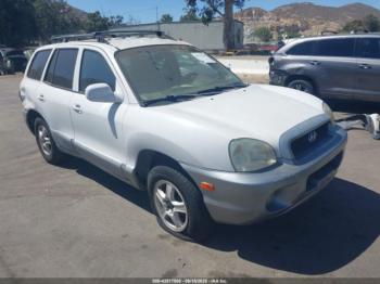  Salvage Hyundai SANTA FE
