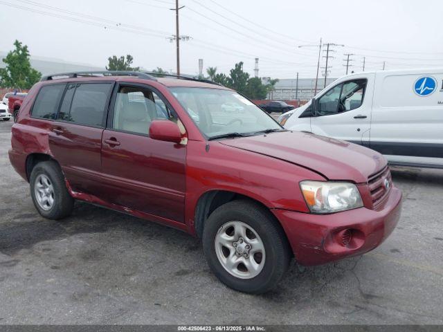  Salvage Toyota Highlander