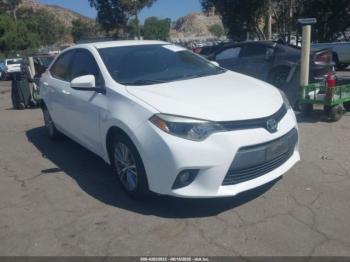  Salvage Toyota Corolla