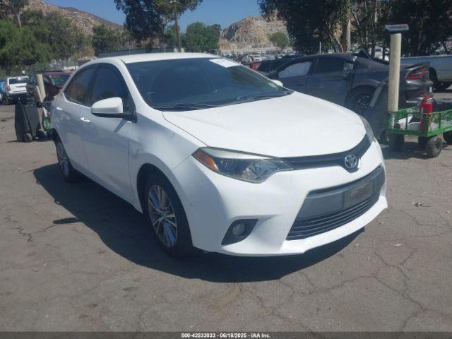  Salvage Toyota Corolla