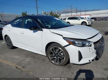  Salvage Nissan Sentra