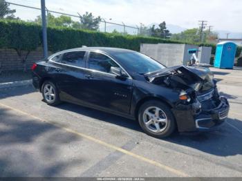  Salvage Chevrolet Malibu