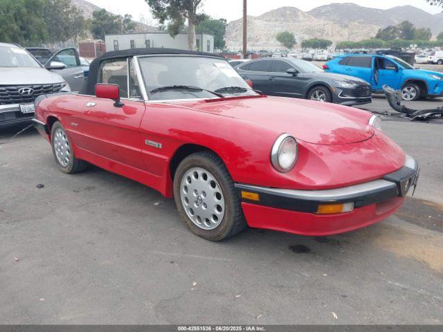  Salvage Alfa Romeo Veloce