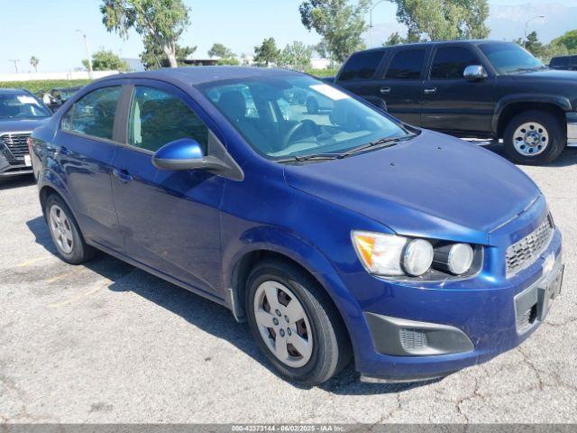  Salvage Chevrolet Sonic
