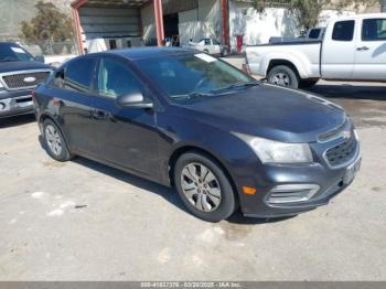  Salvage Chevrolet Cruze