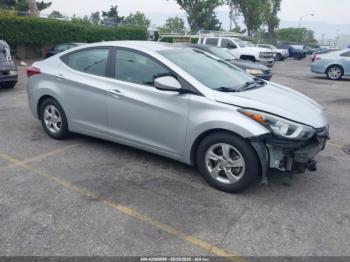  Salvage Hyundai ELANTRA