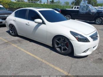  Salvage INFINITI G37