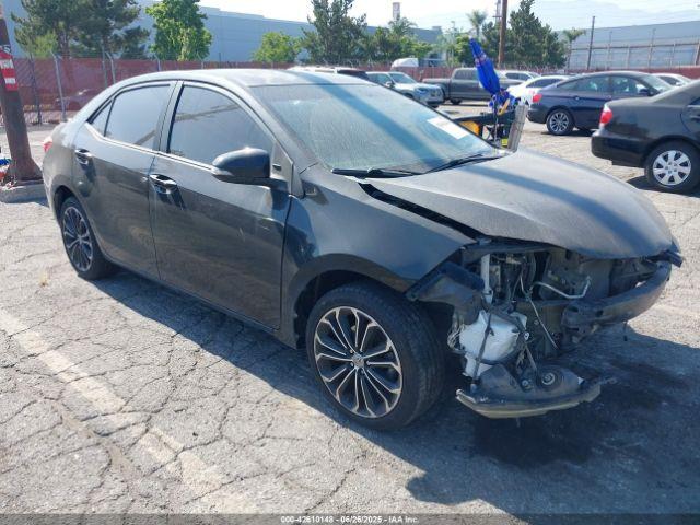  Salvage Toyota Corolla
