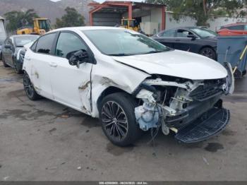  Salvage Toyota Corolla