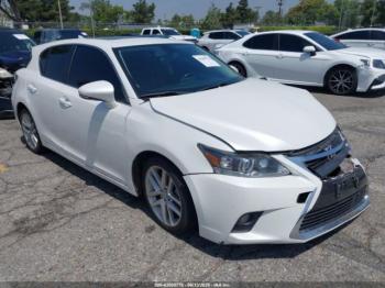  Salvage Lexus Ct