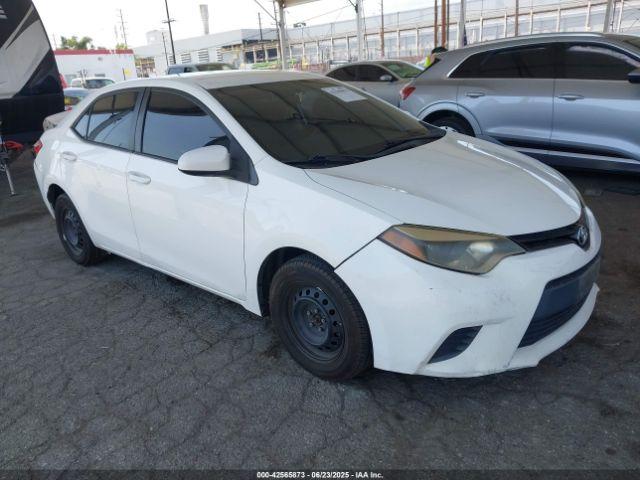  Salvage Toyota Corolla