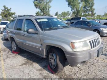  Salvage Jeep Grand Cherokee