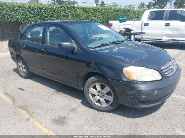  Salvage Toyota Corolla
