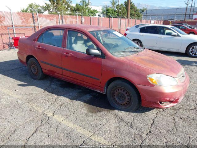  Salvage Toyota Corolla