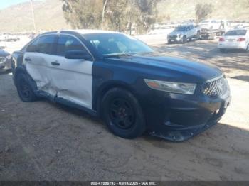  Salvage Ford Police Interceptor