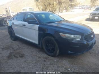  Salvage Ford Police Interceptor