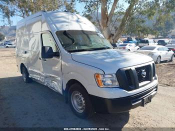  Salvage Nissan Nv