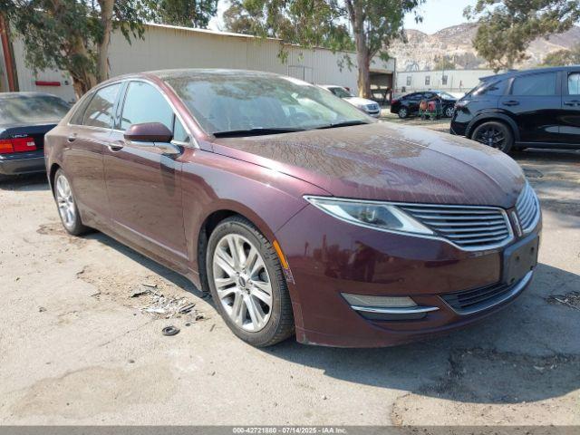  Salvage Lincoln MKZ Hybrid