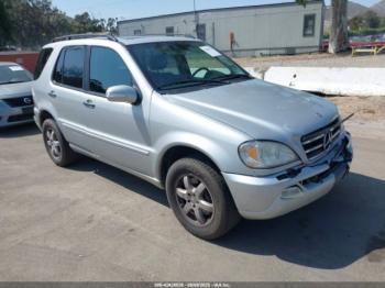  Salvage Mercedes-Benz M-Class