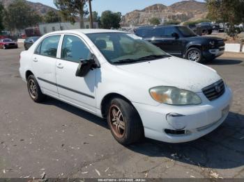  Salvage Toyota Corolla