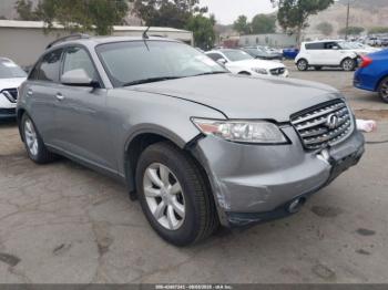  Salvage INFINITI Fx