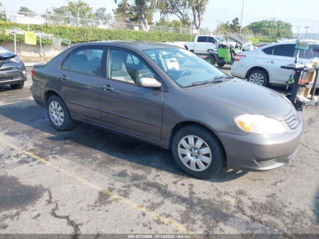  Salvage Toyota Corolla