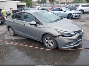  Salvage Chevrolet Cruze