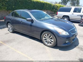  Salvage INFINITI G37