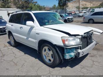  Salvage Toyota Highlander