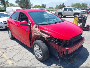  Salvage Chevrolet Sonic