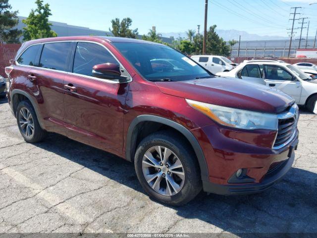  Salvage Toyota Highlander